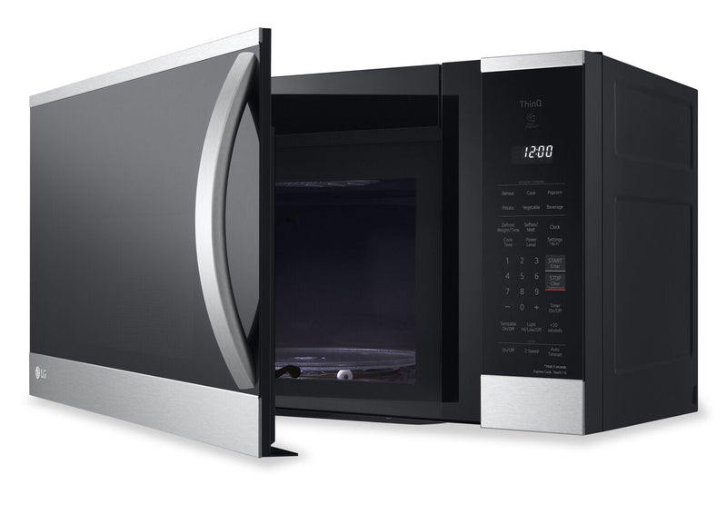 LG 1.8 Cu. Ft. Over-the-Range Microwave with EasyClean® and Sensor Cooking - Smudge Proof Stainless … 
