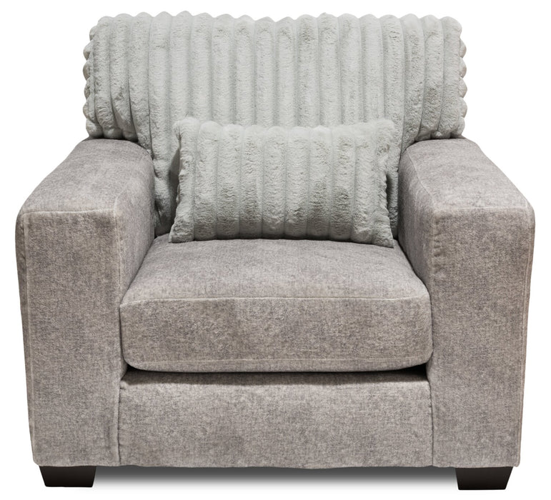 Koda Chenille Chair - Plush Paloma