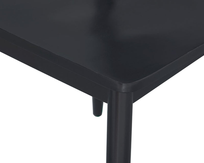 Remi Ladderback Dining Chair - Black