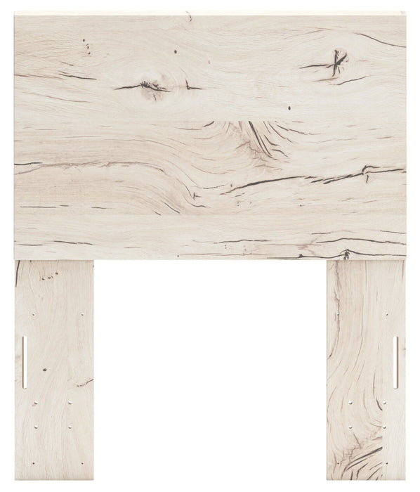 Derekson Twin Panel Bed - White