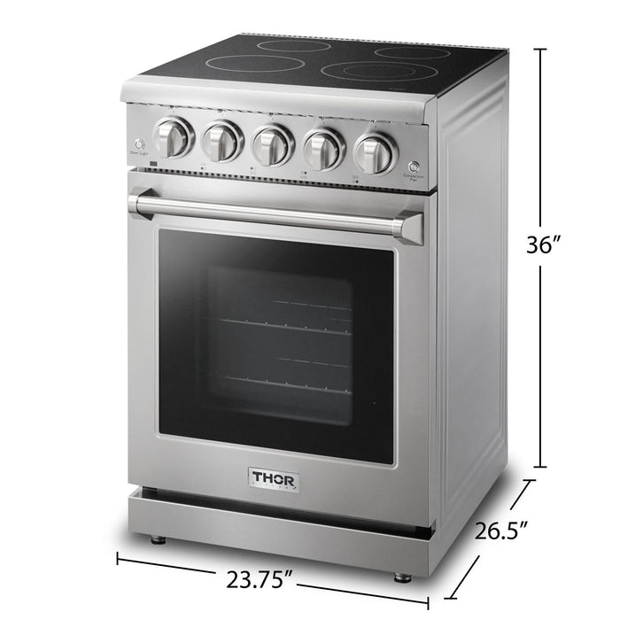 Thor Kitchen 24\" Professional Electric Range - HRE2401 