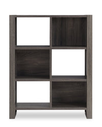 Oscar Owen 6-Shelf Bookcase - Grey 
