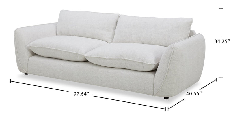Monaco Sofa - Wheat