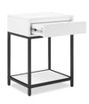Akio Nightstand - White