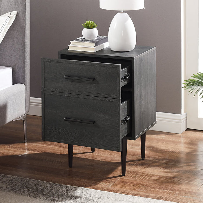 Brax Nightstand - Black Oak