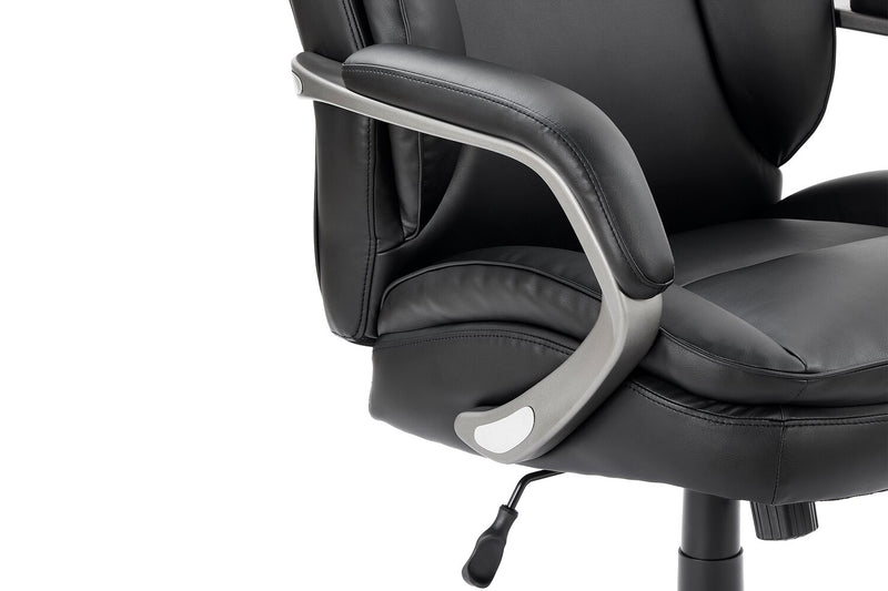 Sealy® Palisade 28\" Adjustable Ergonomic Office Chair - Black