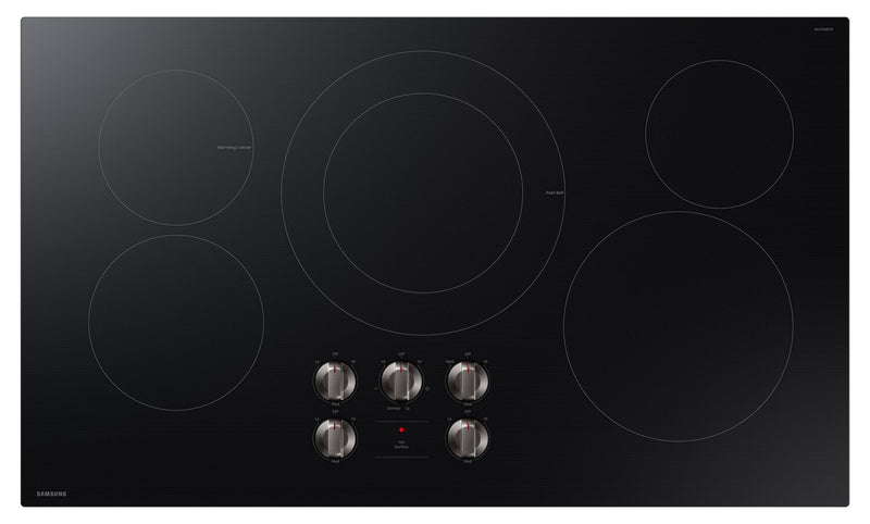 Samsung 30\" 4-Element Electric Cooktop with Knob Controls - Black - NZ30FG5332RKAA