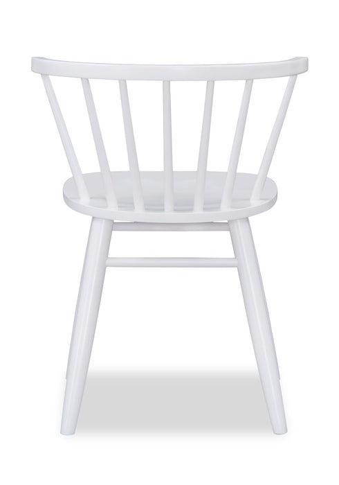 Remi Spindle Dining Chair - White