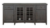 Wesley 70\" Traditional TV Stand with Storage and Cable Management for TVs up to 75\" - Graphite