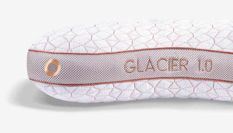 BEDGEAR Glacier Cuddle Curve 1.0 Pillow - Stomach Sleeper 