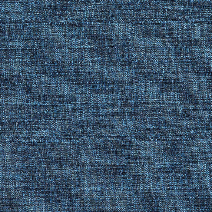 Ottawa Square Fabric Storage Ottoman - Navy