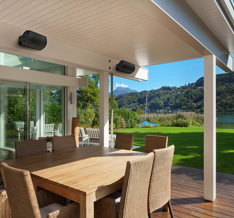 Polk Audio Atrium 5 Black Outdoor Loudspeakers with 5\" Drivers – AM5085 