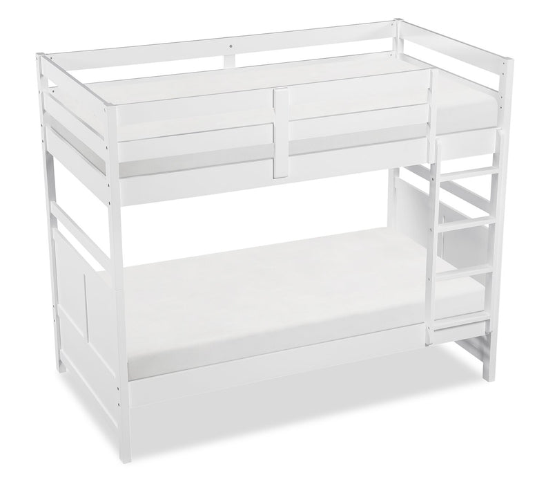 Quinn Twin/Twin Bunk Bed – White
