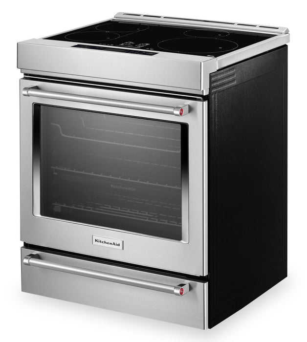 KitchenAid 6.4 Cu. Ft. Induction Range with Air Fry and AquaLift® - Stainless Steel - KSIS730PSS 