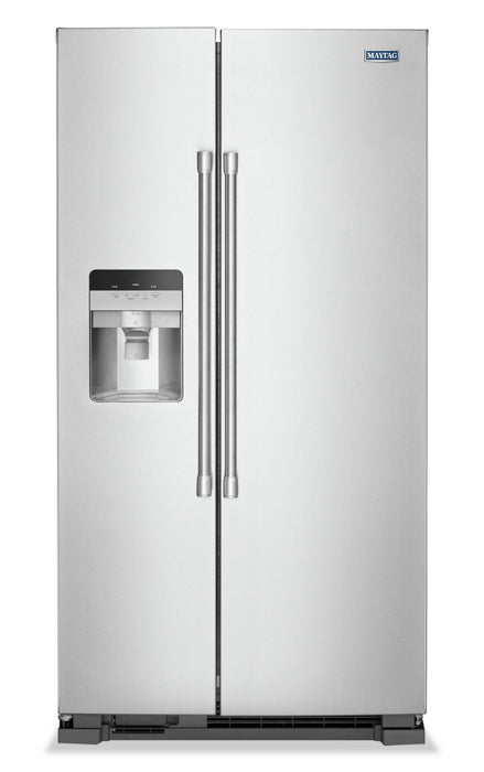 Maytag 36\" 25 Cu. Ft. Side-by-Side Refrigerator - Fingerprint Resistant Stainless Steel - MSS25C4MGZ 