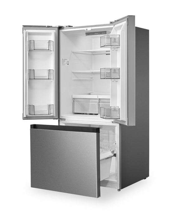 Midea 30\" 18.4 Cu. Ft. French-Door Refrigerator - Stainless Steel - MRF18B4AST