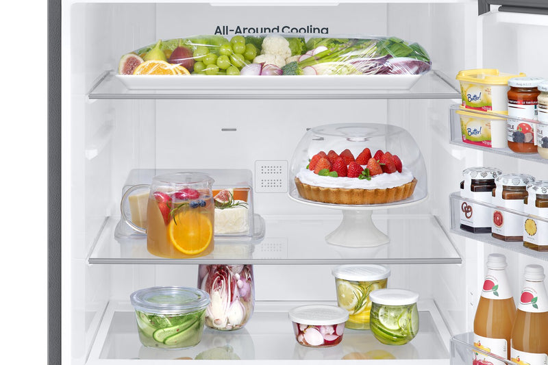 Samsung 16.2 Cu. Ft. Counter-Depth Bottom-Freezer Refrigerator - RB16DG6000SLAA