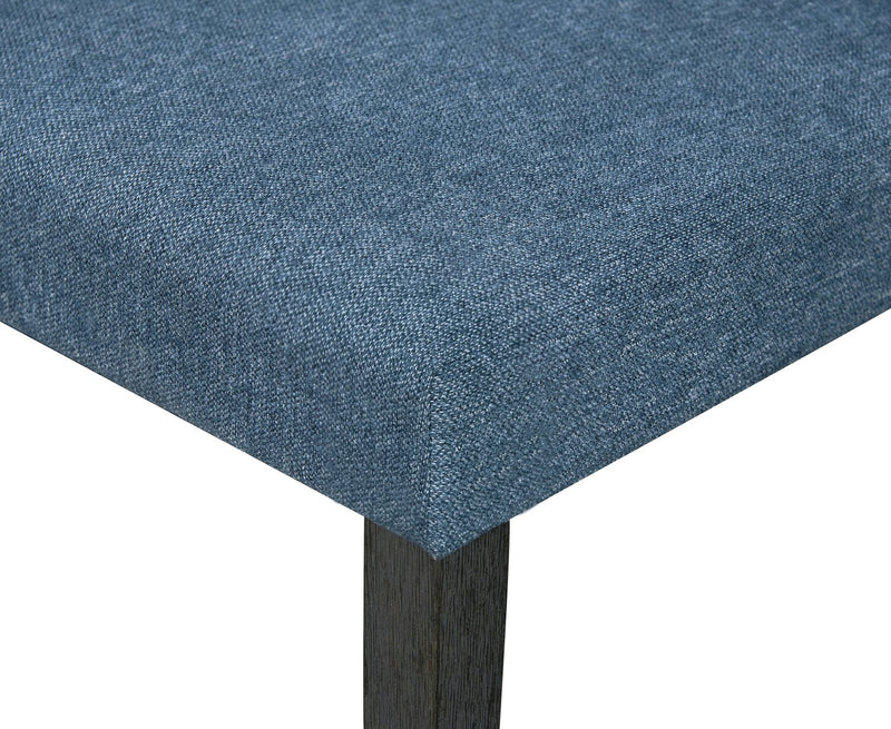 Emery Upholstered Dining Chair - Blue