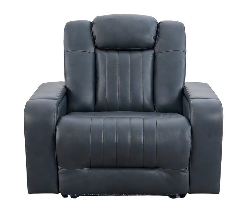 Diesel 48\" Power Reclining Massage Chair with Sound System – Black 