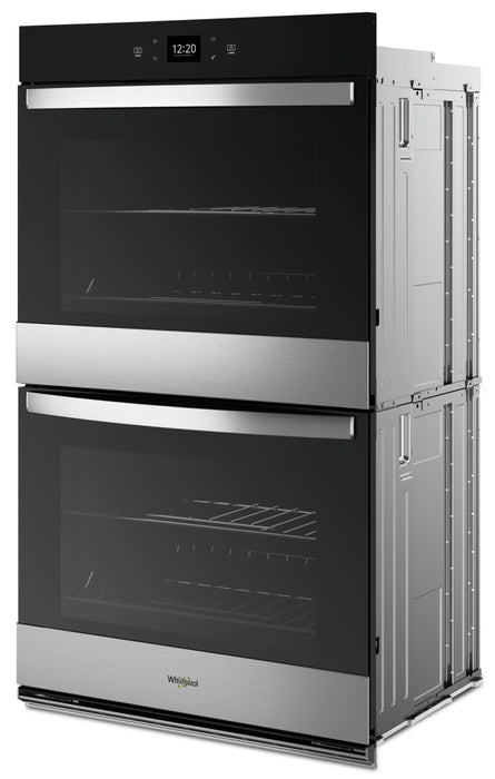 Whirlpool 27\" 8.6 Cu. Ft. Electric Double Wall Oven with Air Fry - Fingerprint Resistant Stainless S… 