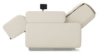 Panasonic Real Pro High Quality Synthetic Leather Full Body Massage Chair - White 