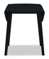 Bryn Drop-Leaf Dining Table, 42\" Round - Black