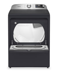 Maytag 7.4 Cu. Ft. Top Load Gas Dryer with Advanced Moisture Sensing – Midnight Steel - MGD6205RF 
