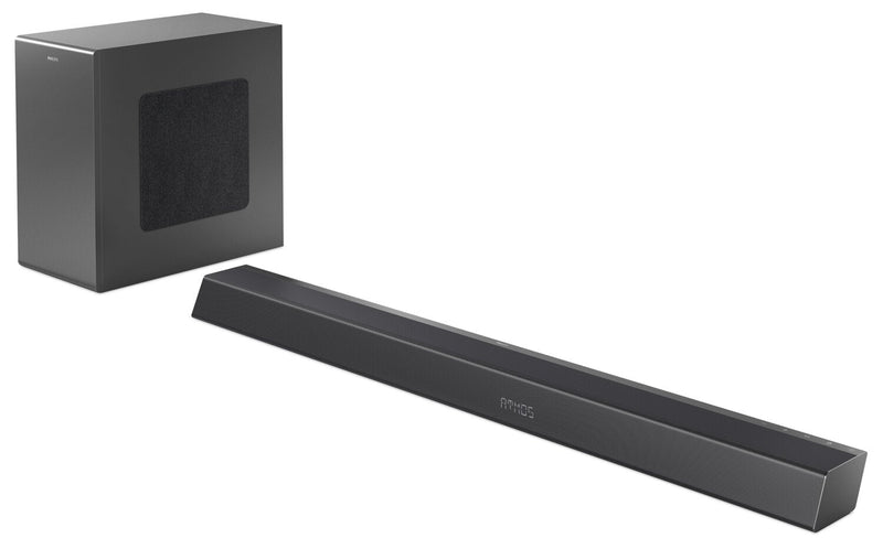 PHILLIPS 3.1.2 CH Bluetooth Dolby Digital Soundbar with Wireless Subwoofer (TAB8905/37) 