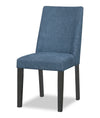 Emery Upholstered Dining Chair - Blue