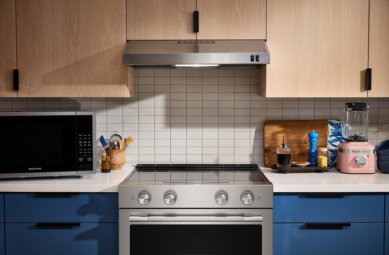 KitchenAid 1.1 Cu. Ft. Smart Low-Profile Over-the-Range Microwave - Juniper - YKMML550RJP