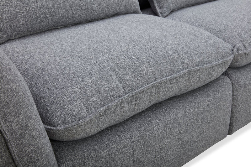 Monaco 4-Piece Sectional - Grey