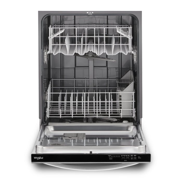Whirlpool 24\" 55 dBA Built-In Top-Control Dishwasher - Fingerprint Resistant Stainless Steel - WDT54… 