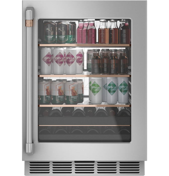 Cafe 24\" 5.1 Cu. Ft. Beverage Centre Refrigerator - Stainless - CCP06BP2PS1 