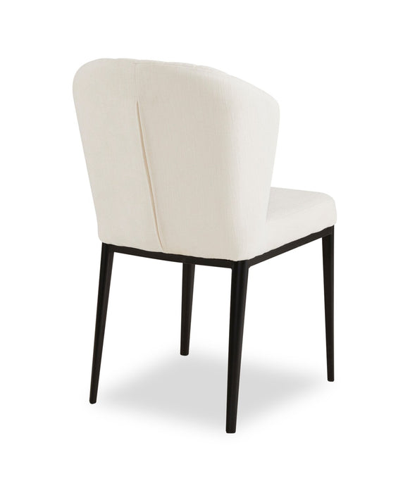 Zoe Upholstered Dining Chair - Ivory