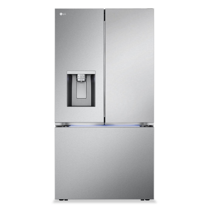 LG 36\" 26 Cu. Ft. French-Door Counter-Depth MAX™ Refrigerator - Smudge Proof Stainless Steel - LRYXC… 