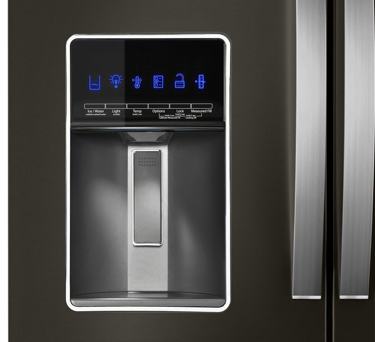 Whirlpool 26 Cu. Ft. 4-Door Refrigerator with Prep and Store Bins - WRMF7736PV