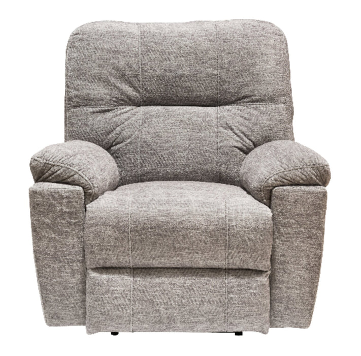 Canadian Made Fynn 40\" Dove Grey Chenille Fabric Power Reclining Chair with USB Port