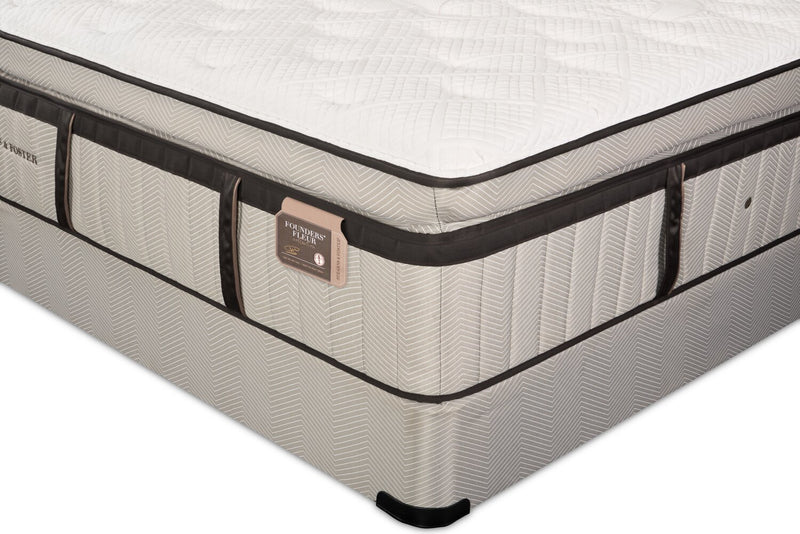 Swansea Luxury Euro Pillowtop Full Mattress Set