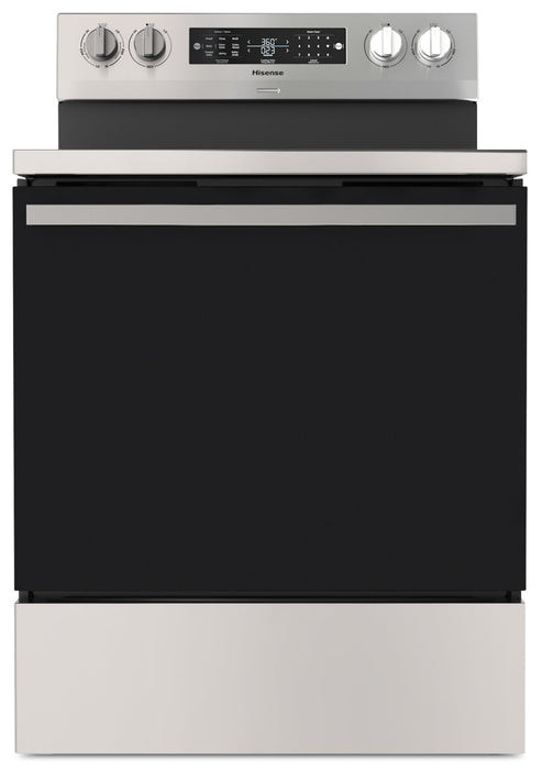 Hisense 30\" 5.8 Cu. Ft. 5-Element Electric Range with True Convection - Stainless Steel - HBE3502CAS