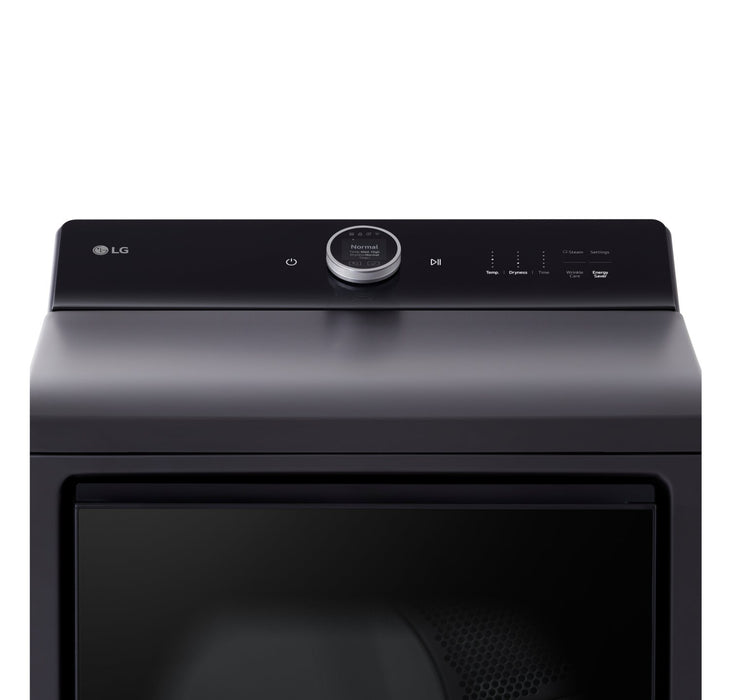 LG 7.3 Cu. Ft. Smart Ultra-Capacity Electric Dryer with EasyLoad™ Door - DLEX8600BE