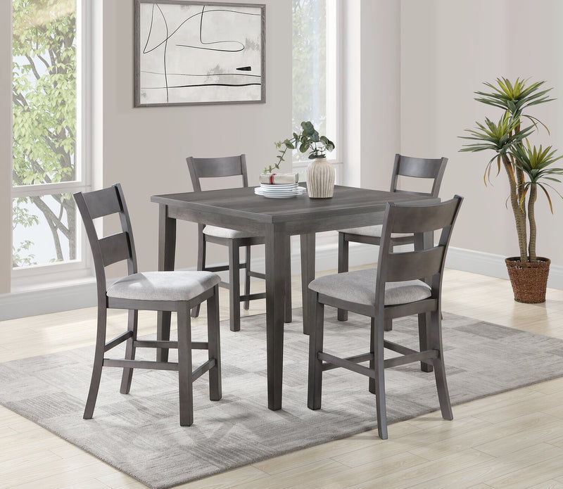 Krew 5-Piece Counter-Height Dining Set