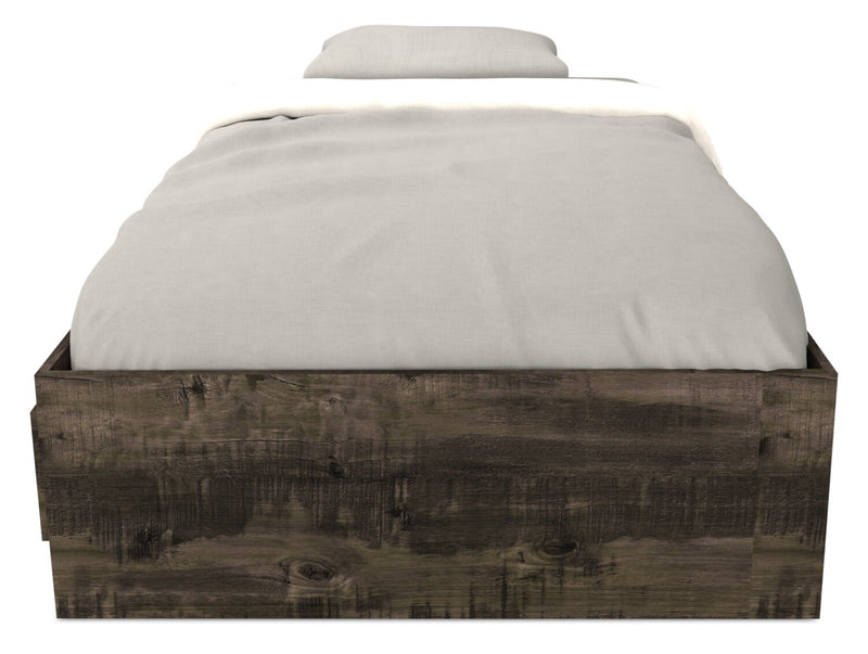 Riley Twin Mates Bed – Grey