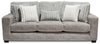 Koda Chenille Sofa - Plush Paloma