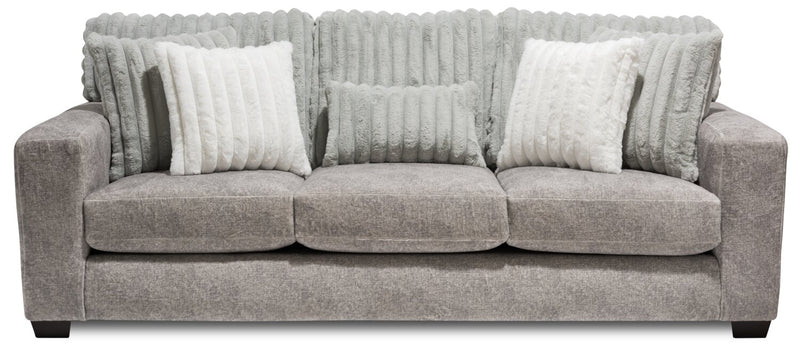 Koda Chenille Sofa - Plush Paloma