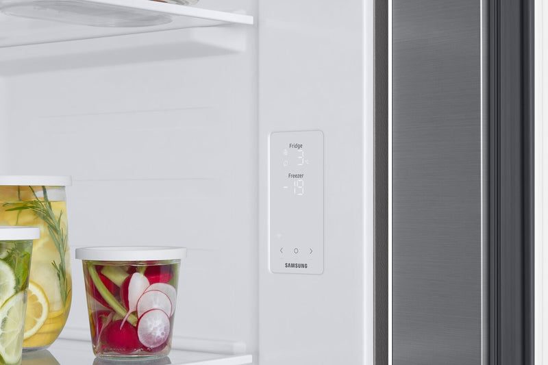 Samsung 36\" 20.5 Cu. Ft. Counter-Depth Side by Side Refrigerator with SpaceMax Technology - RS20DG4000M9AA