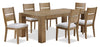 Lotus 7-Piece Dining Set
