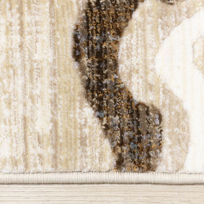 Janey Multi-Colour Area Rug - 5'3\" x 7'10\"
