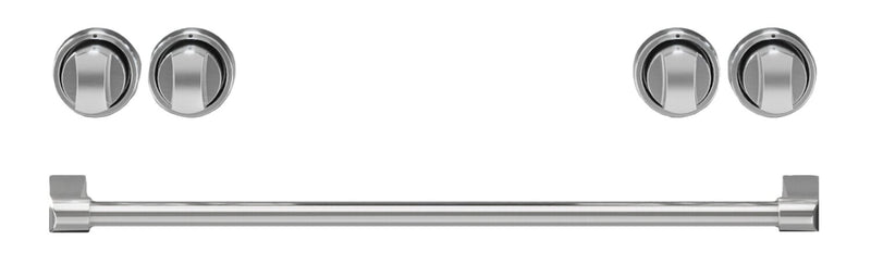 Thor Kitchen Handle and Knob Set for 30” Range in Stainless Steel - CKA-RE30-SS