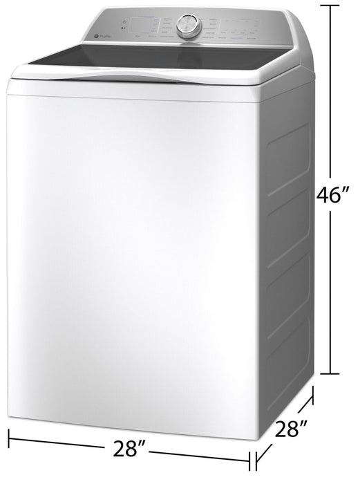 Profile 5.8 Cu. Ft. Infusor Washer with Smarter Wash Technology - PTW600BSRWS 