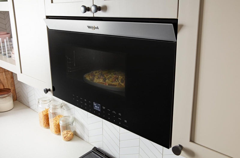 Whirlpool 1.1 Cu. Ft. Flush Over-the-Range Microwave with Air Fry - Stainless Steel - YWMMF7330RZ